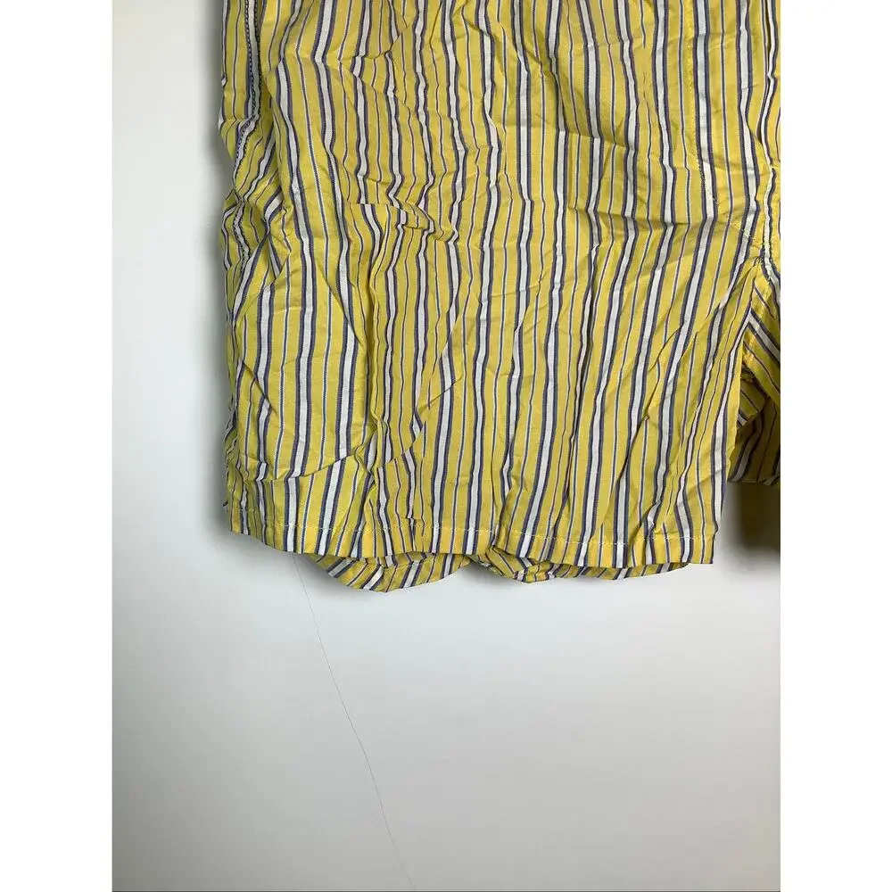 Polo Ralph Lauren Men's XL Yellow Classic Fit Cotton Woven Boxers Short C15-5